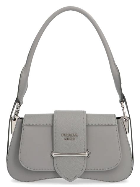 prada grey purse|prada grey handbags.